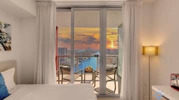 Desk, iron/ironing board, travel crib, WiFi