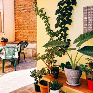 Façade de l’hébergement