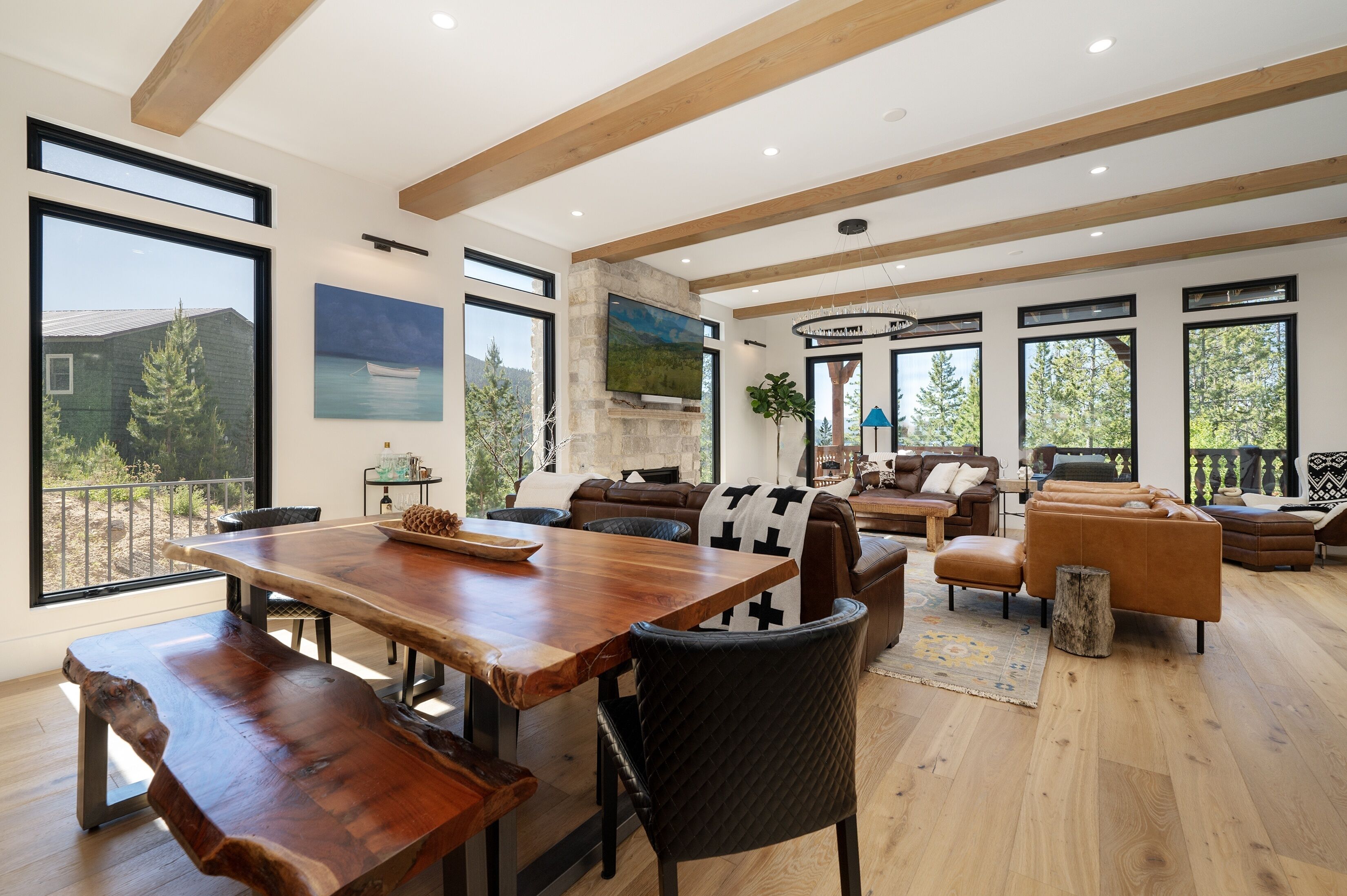 Cabin, 4 Bedrooms | In-room dining