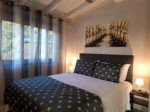 Superior-Apartment, 1 Queen-Bett und Schlafsofa, Meerblick, Bergseite
