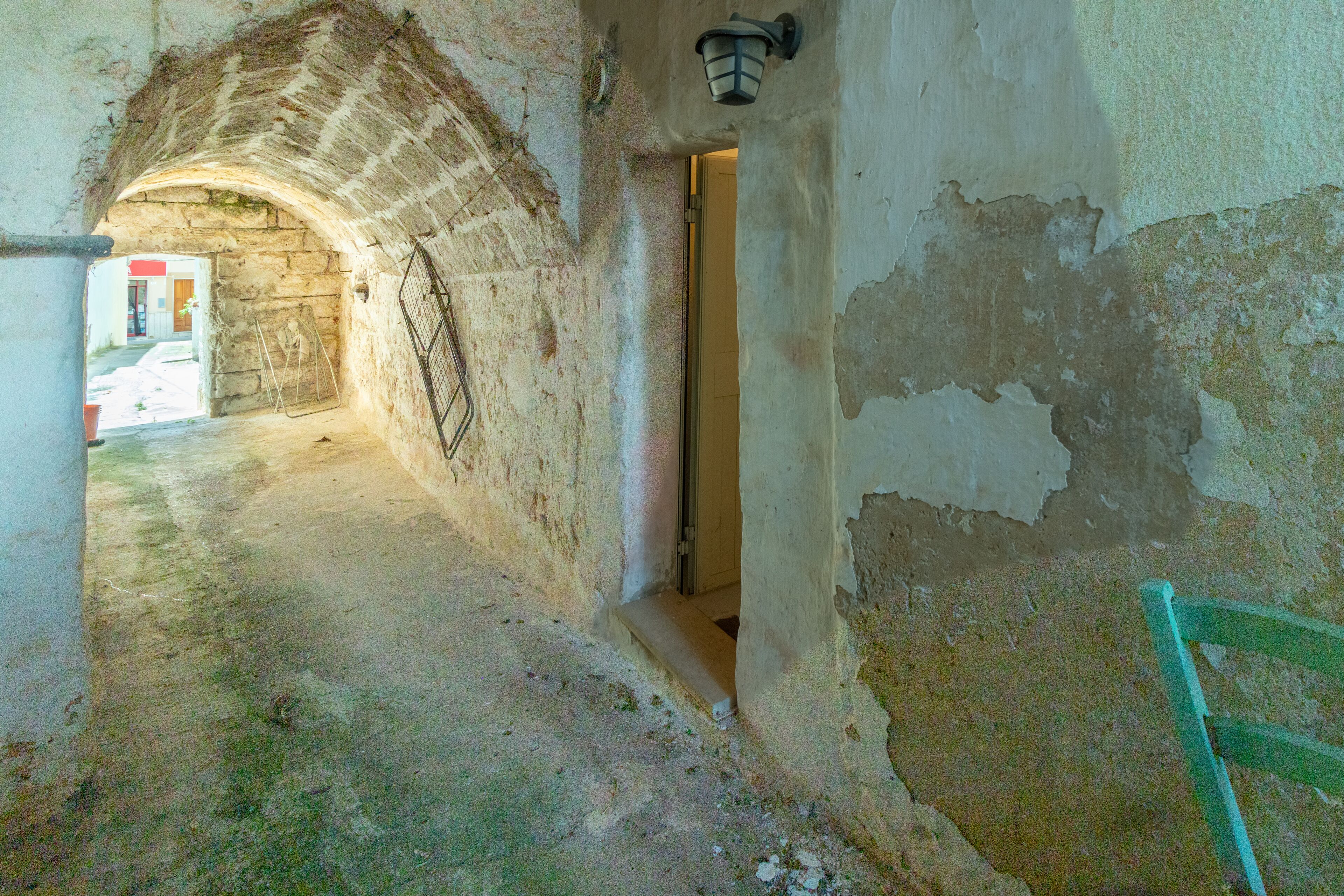 Facciata della struttura