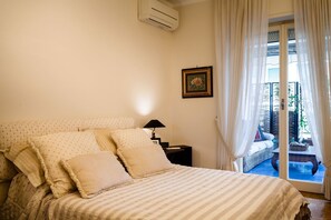 2 室のベッドルーム、アイロン / アイロン台、WiFi、ベッドシーツ
