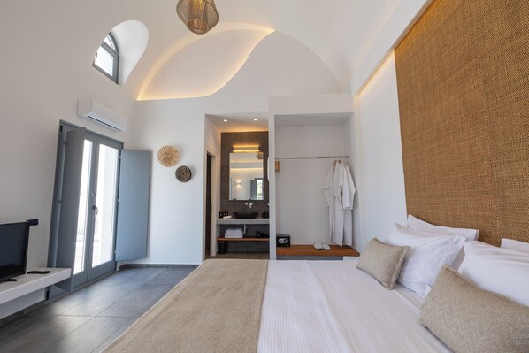 Suite luxueuse | 1 chambre, literie de qualité, minibar, coffre-fort