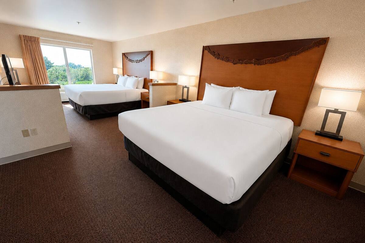 Blackout drapes, iron/ironing board, WiFi (free), bed sheets