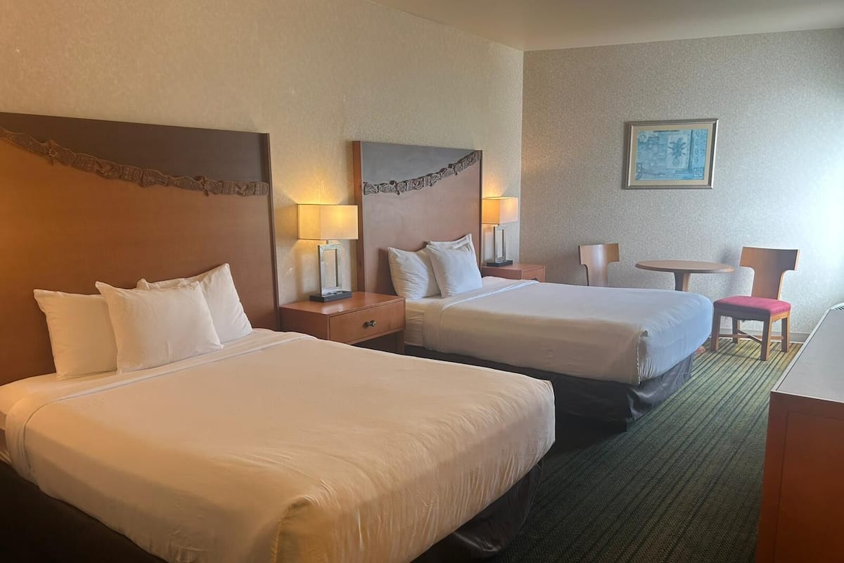 Blackout drapes, iron/ironing board, free WiFi, bed sheets
