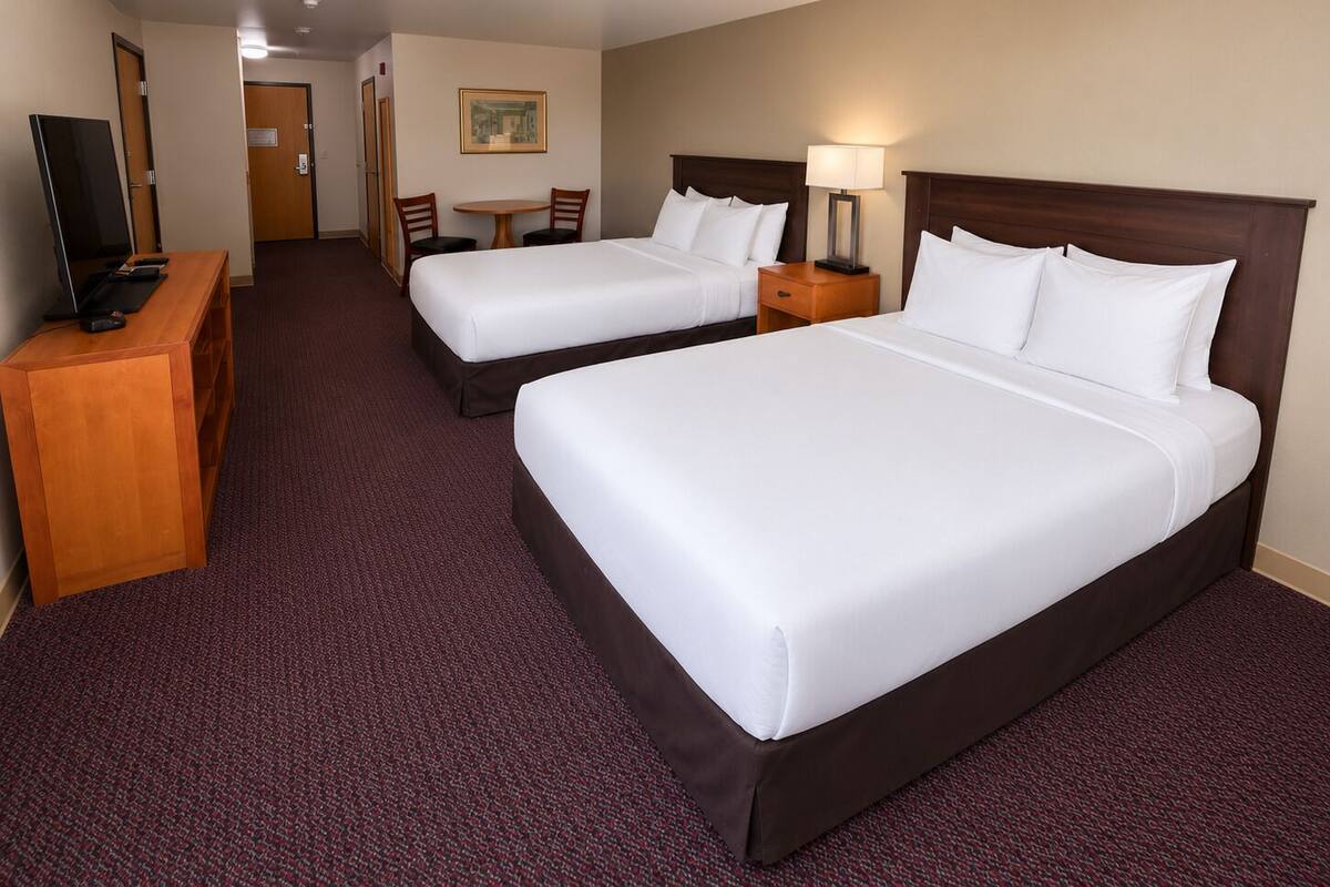 Blackout drapes, iron/ironing board, WiFi (free), bed sheets