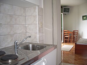 Studio (Josip II - 150 m from beach with free) | Coin séjour