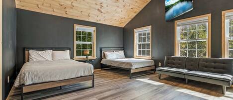 5 Schlafzimmer, Schreibtisch, Bügeleisen/Bügelbrett, WLAN