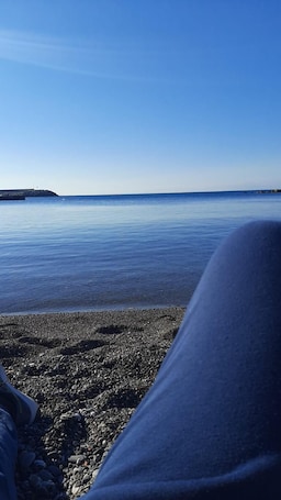 Playa. The White House on the sea