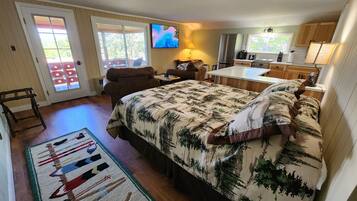 1 makuuhuone, ilmainen Wi-Fi, vuodevaatteet