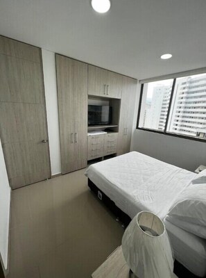 3 bedrooms, iron/ironing board, free WiFi, bed sheets - Beautiful apartment, ocean view. Pozos Colorados (Taganga)