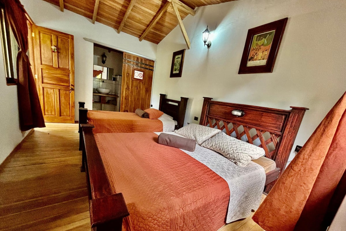 Cabaña Confort | 1 habitación, edredón, wifi gratis y ropa de cama