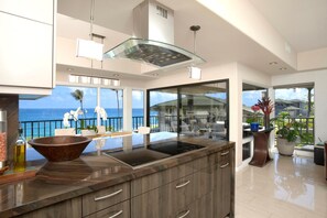 Condo (2 Bedrooms) | Private kitchen | Fridge, microwave, oven, coffee/tea maker - Kapalua Bay Villas by KBM (Kapalua)