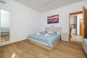1 Schlafzimmer, kostenloses WLAN, Bettwäsche