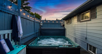Hot Tub Haven w/ King Bed + More