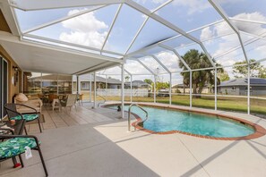 Außenpool, beheizter Pool