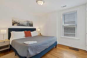 6 bedrooms, iron/ironing board, travel crib, WiFi