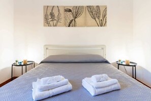 3 slaapkamers, een strijkplank/strijkijzer, wifi, beddengoed