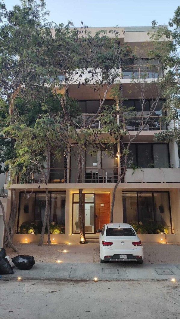 Front of property - Gama 09 Apartments (Tulum)