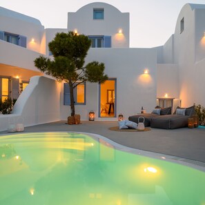 Premier Villa, 2 Bedrooms, Private Pool, Sea View | Premium bedding, in-room safe, blackout drapes, soundproofing