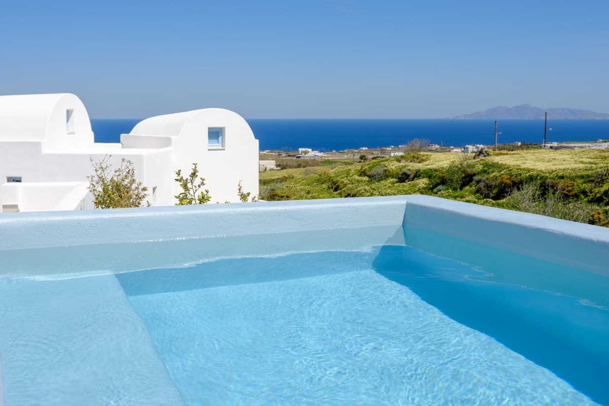 Suite junior, hidromasaje, vista al mar | Vista desde la habitación