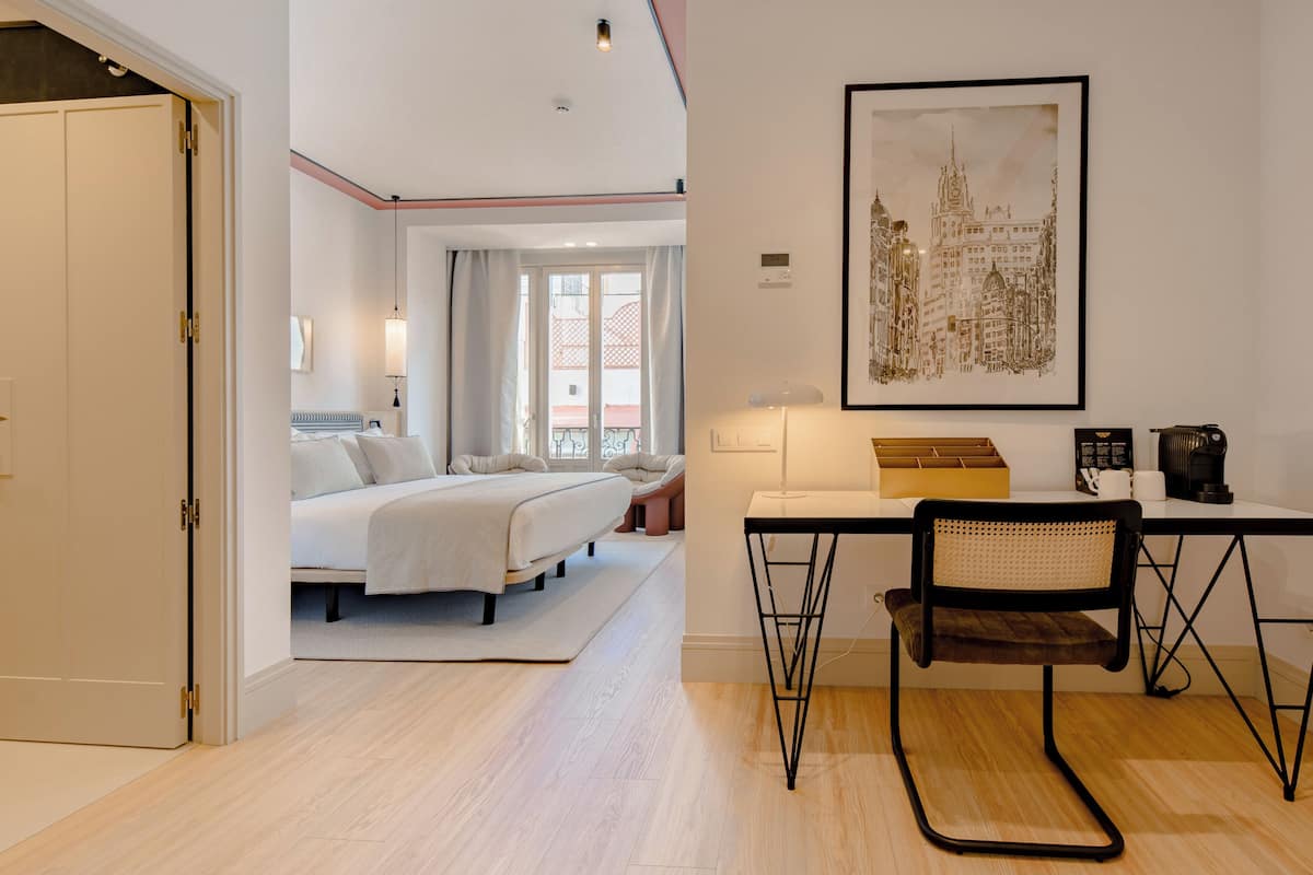 Suite | 1 slaapkamer, een minibar, een kluis op de kamer