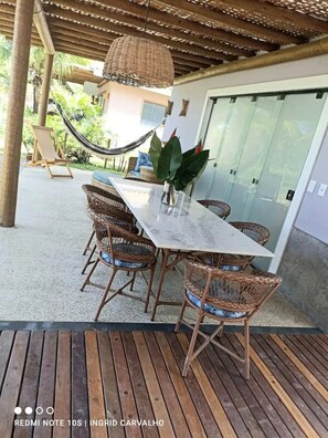 Opções para refeição ao ar livre