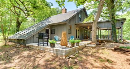 Cozy Oklahoma Retreat w/ Patio, Fire Pit & Grill!