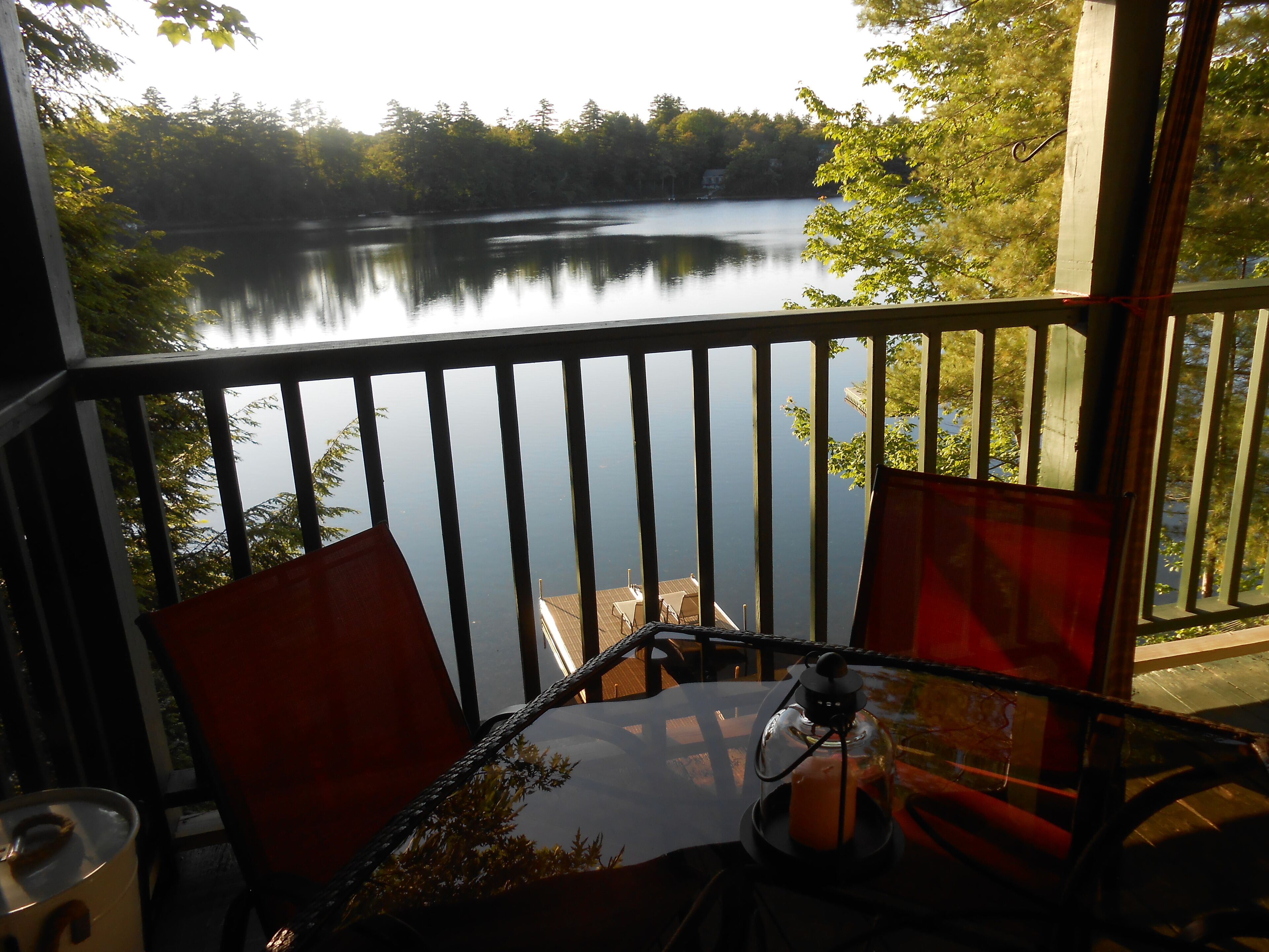 MAGICAL 98 yr. old Mayflower Lodge Waterfront Cabin Silver Lake, Swim SUNSETS

 