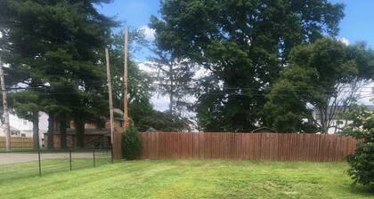 Quiet house in safe neighborhood.
