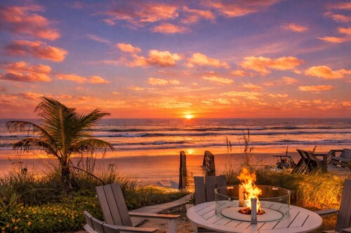 🌊 A1A Oceanfront Beach House | Hot Tub, Game Room, Pet Friendly 🐾