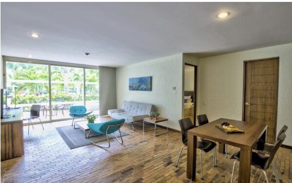 Habitación junior | Área de sala de estar