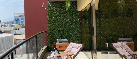 Enceinte de l’hébergement