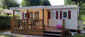 Mobil-home en Bordure de Nive Pour 4 Pers