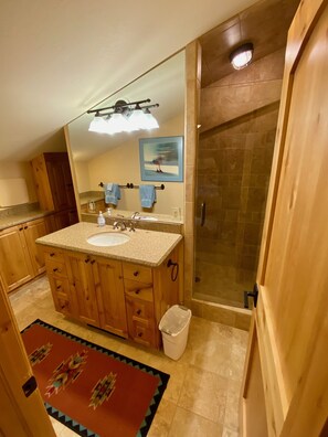 Towels, soap, toilet paper