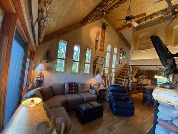 TV, computer monitors - The Ultimate in Slopeside Family Fun! Ski In/Out, Hot Tub, Fireplace, Parking. (Crested Butte)