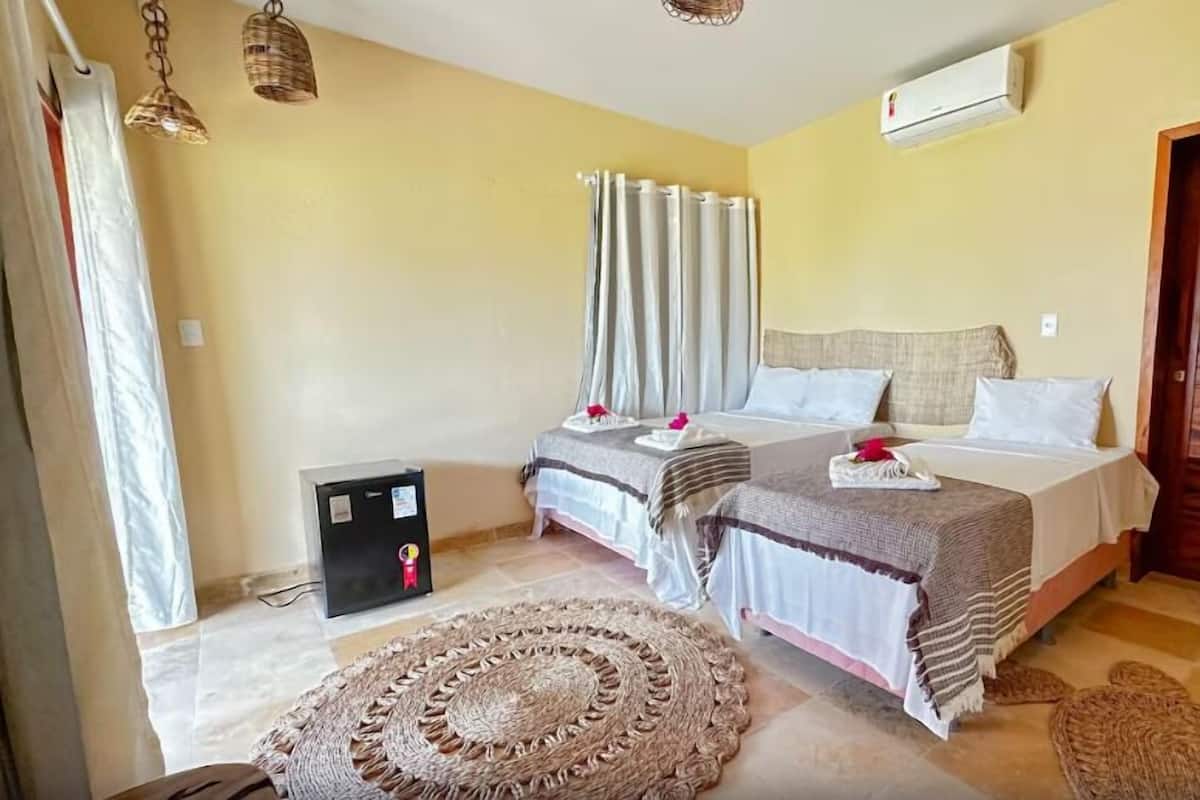 Chambre Triple Deluxe | Wi-Fi gratuit, draps fournis, accès pour personnes à mobilité réduite