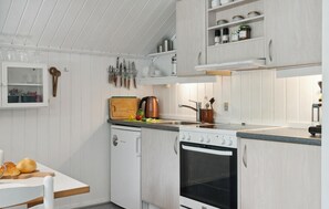 Fridge, stovetop, coffee/tea maker, cookware/dishes/utensils