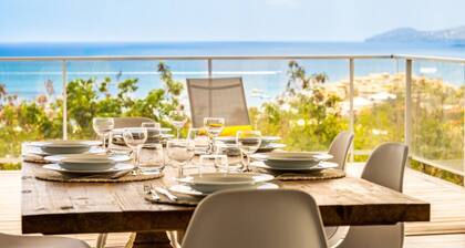 Villa Hibiscus with panoramic sea view 4 bedrooms and pool