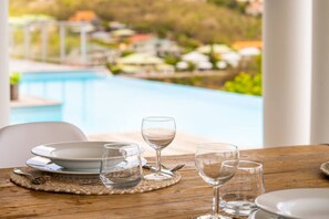 Dining - Villa Amara 1 : luxury and panoramic sea view (Les Trois-Îlets)