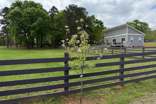 View of Dog Park and House from Entrance