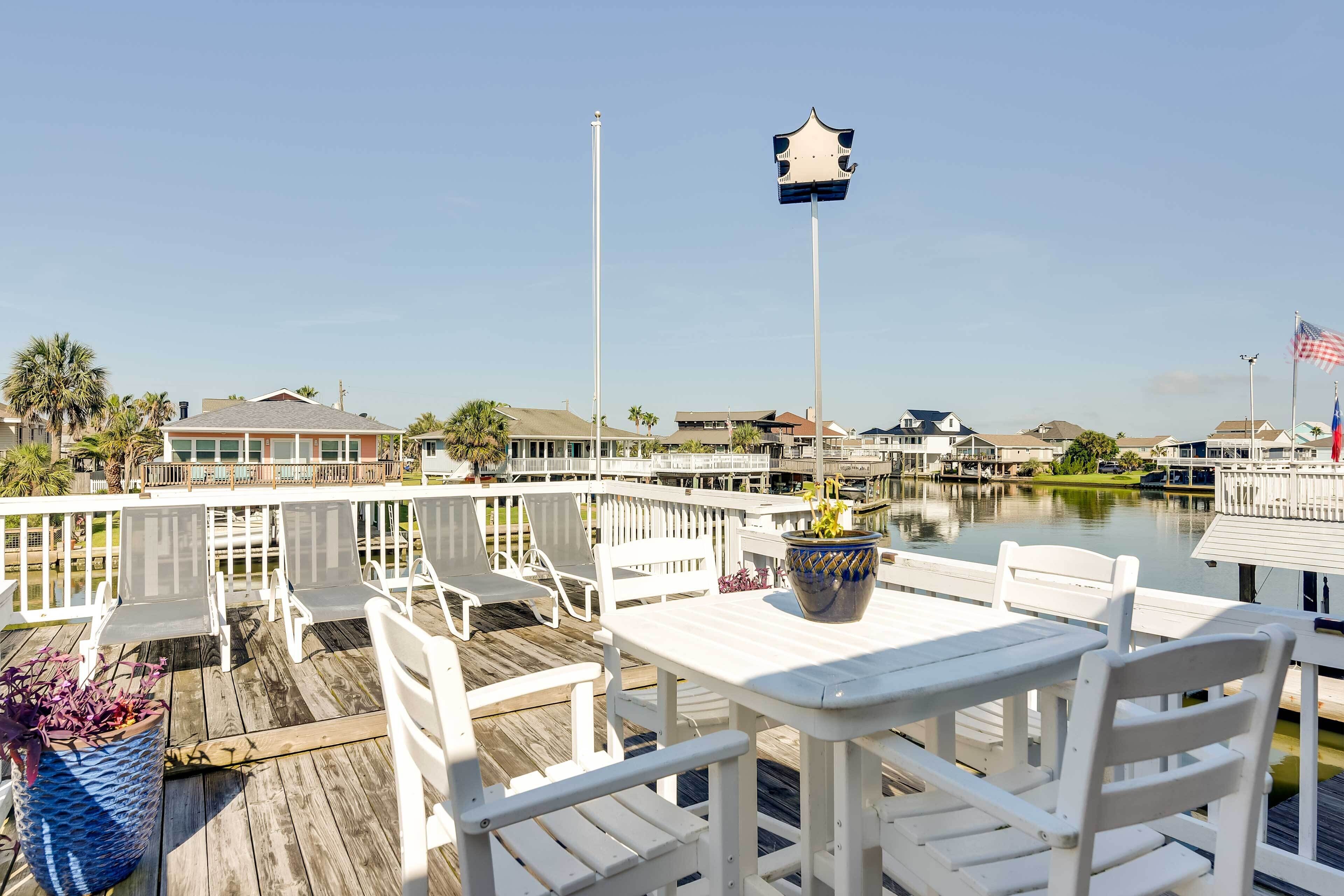 Jamaica Beach Home with Surrounding Water Views!