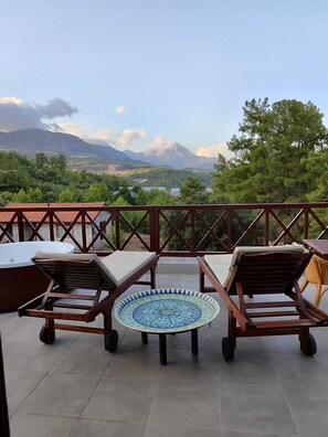 Basic Villa, 2 Bedrooms, Mountain View | Terrace/patio