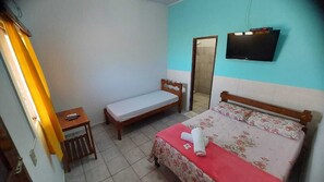 Chambre Double ou avec lits jumeaux | Wi-Fi gratuit, draps fournis