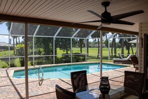Pool -  Private  Pool Home 
Nestled on the Golf Course (North Fort Myers)