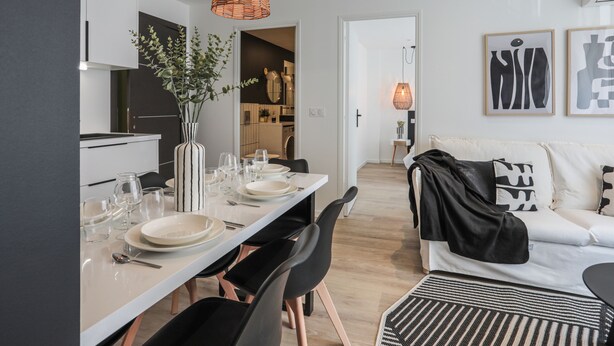 TV - Appartement Ebène - Welkey (Antibes)