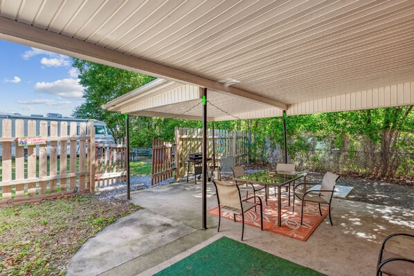 Opções para refeição ao ar livre