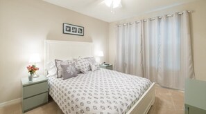 4 bedrooms, iron/ironing board, free WiFi, bed sheets