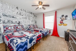 4 bedrooms, iron/ironing board, free WiFi, bed sheets