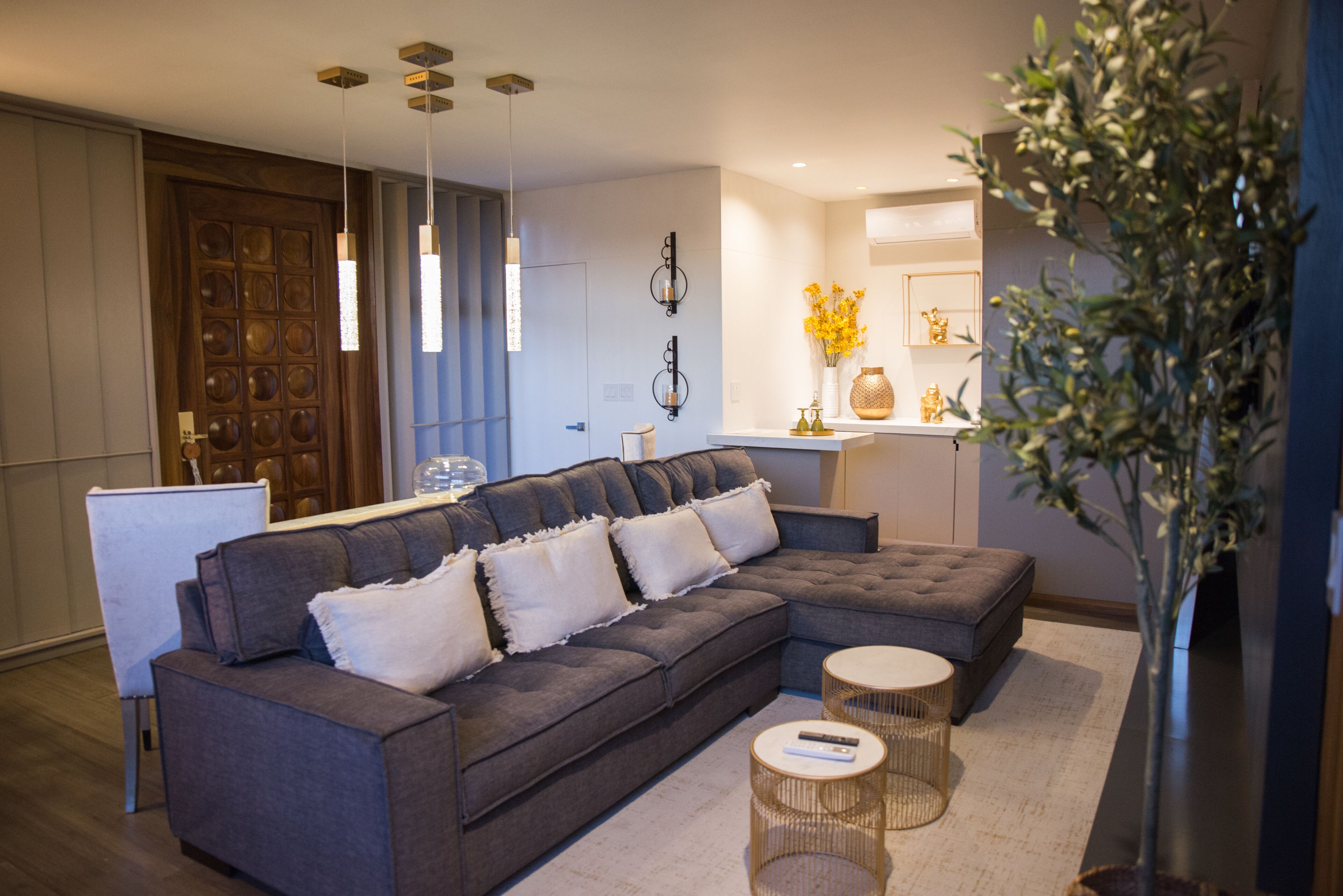 Suite Premium, 1 cama King size, vista a la alberca | 1 habitación, ropa de cama de alta calidad y minibar 